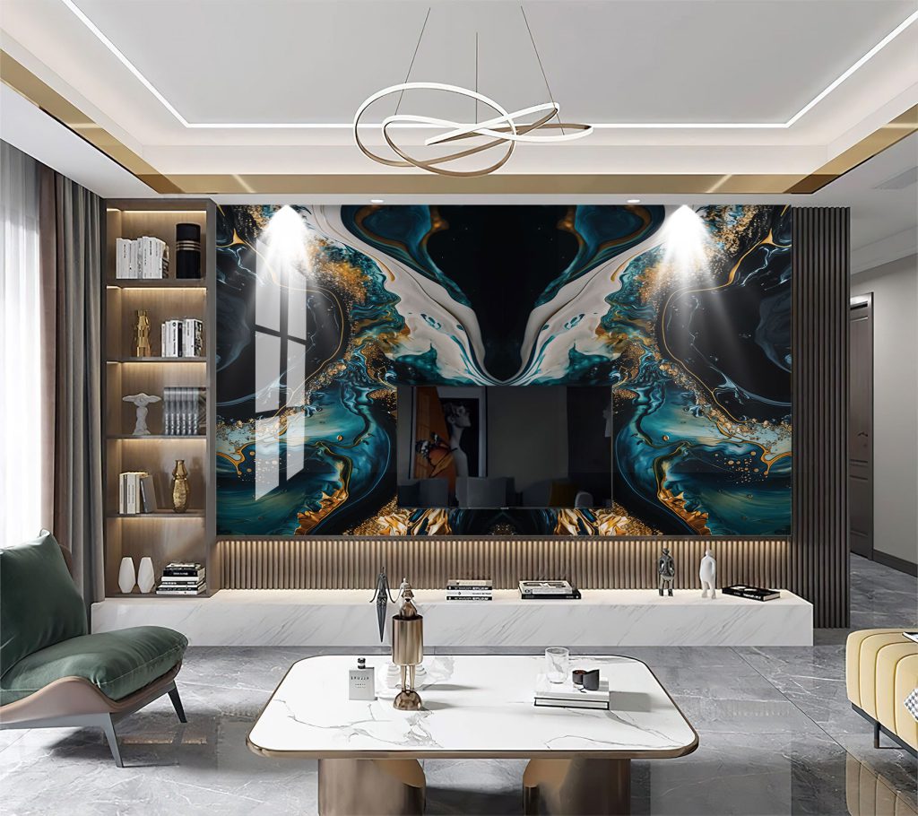 Tấm ốp PVC tráng gương chống cháy: Lựa chọn an toàn cho nội thất